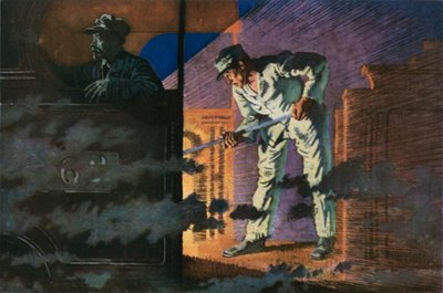ナイトメール、エンジンマン 作： William Orpen